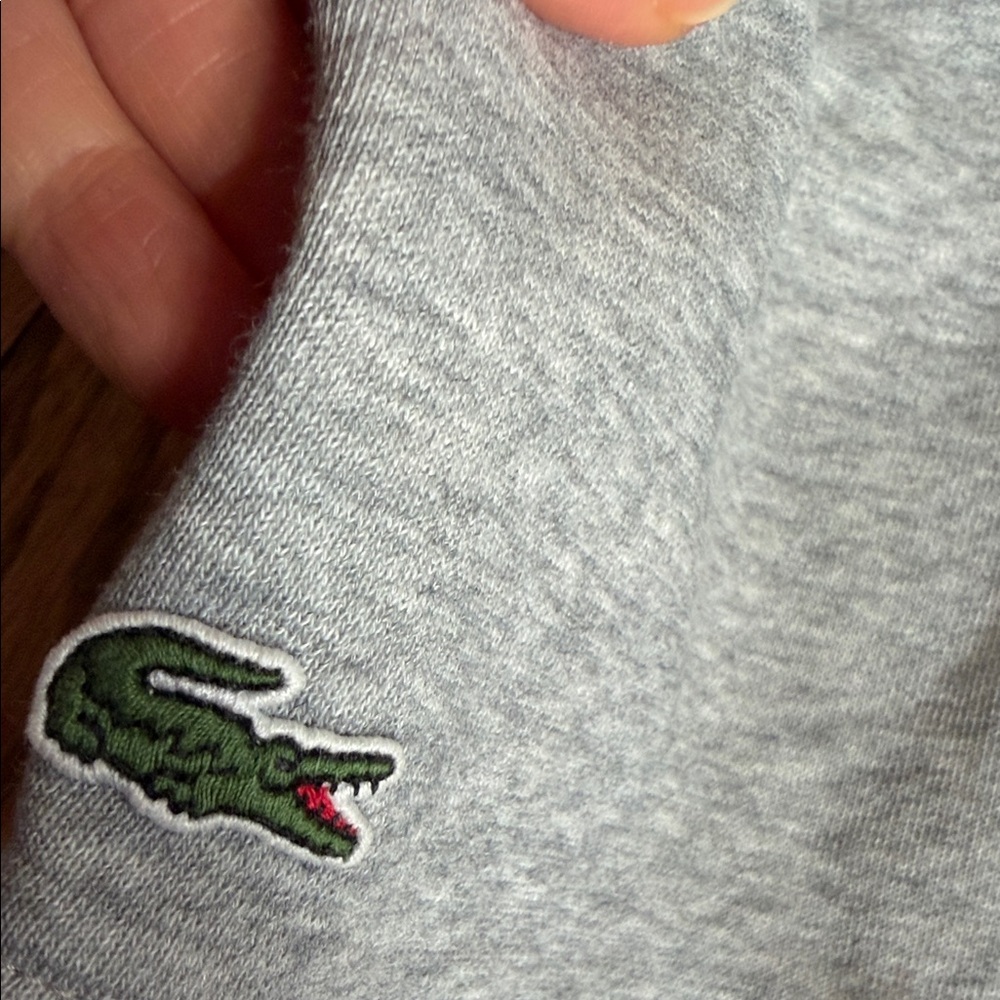 Lacoste sport boys Gray Shorts size 8 - Picture 3 of 5